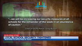 Duval County School Police tightening security in wake of mass shooting at Texas school