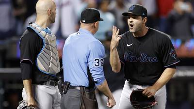 Ump show hits Marlins-Mets as pitcher called for 3 straight balks in 1 inning