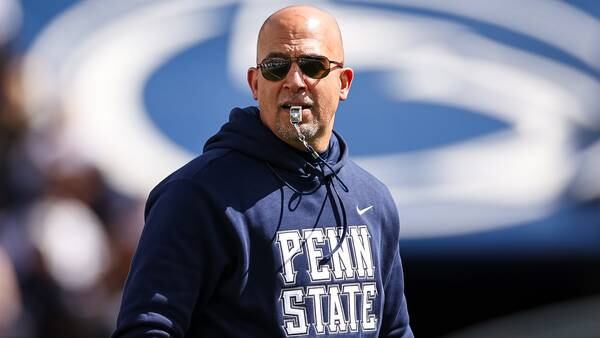 James Franklin makes 57-mile trip to celebrations for both of Penn State's 1st-round NFL Draft picks
