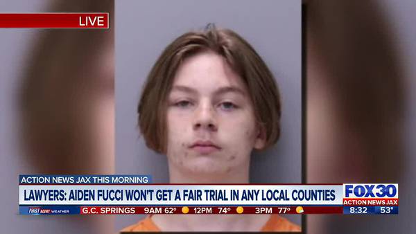 Motion to move Aiden Fucci’s murder trial