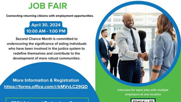 Operation New Hope: In-person, ‘second-chance’ Jacksonville job fair to be held Tuesday