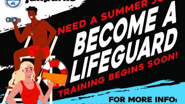Need a summer job? JaxParks offers Lifeguard job starting at $15 an hour
