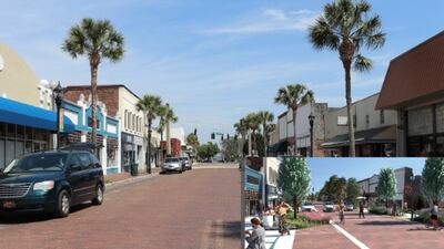 Makeover underway in downtown Green Cove Springs