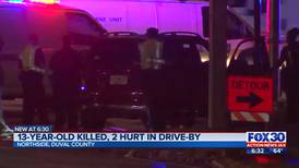 13-year-old boy killed in drive-by shooting on his way home from football tryouts in Jacksonville