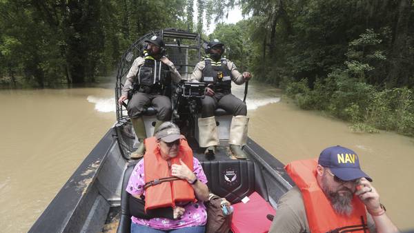 More storms move through Houston area, where hundreds have been rescued from floodwaters