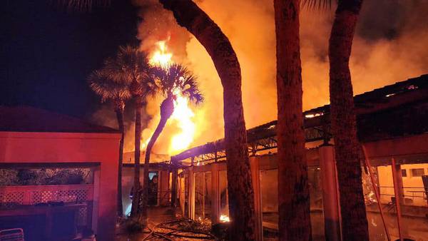 ‘Rips your heart out:’ Fire destroys part of Atlantic Beach & Tennis Club in St. Augustine Beach