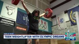 Jacksonville teen hopeful to make team USA competitive weightlifting team for 2024 Olympics