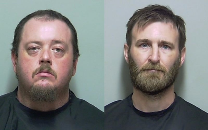 In unrelated cases, John William Greer (Left) and William Scott Tucker (Right) were arrested by the Putnam County Sheriff's Office for molesting minors in separate cases.