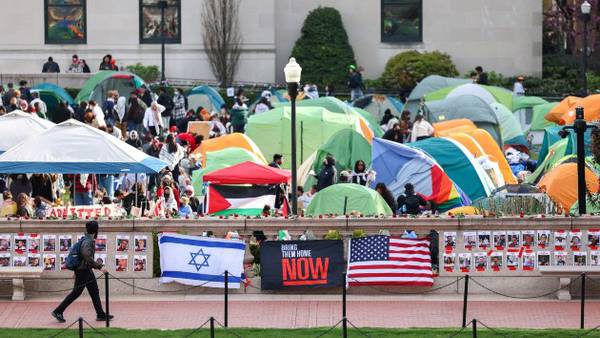 Student protesters begin dismantling some tents as negotiations with Columbia University progress