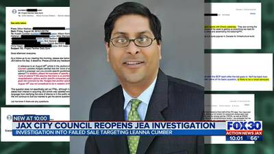 Jacksonville City Council reopens special investigation committee on Cumber ties to failed JEA sale