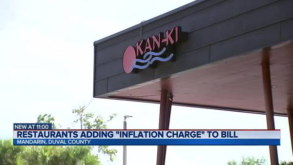Jacksonville restaurant Kan-Ki adds temporary inflation charge