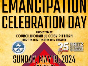 City of Jacksonville celebrating Emancipation Day with family event in James Weldon Johnson Park