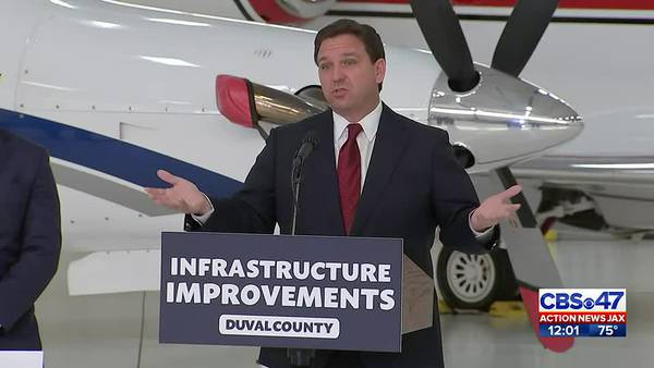 Gov. Ron DeSantis announces Jacksonville will get $5.5M to build railway track at Cecil Field