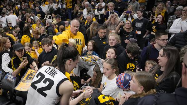 Caitlin Clark mania in full swing as Iowa readies for Sweet 16 showdown with Colorado