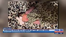 Gameday baby: Jaguars fan goes into labor after game-winning touchdown versus Cowboys 