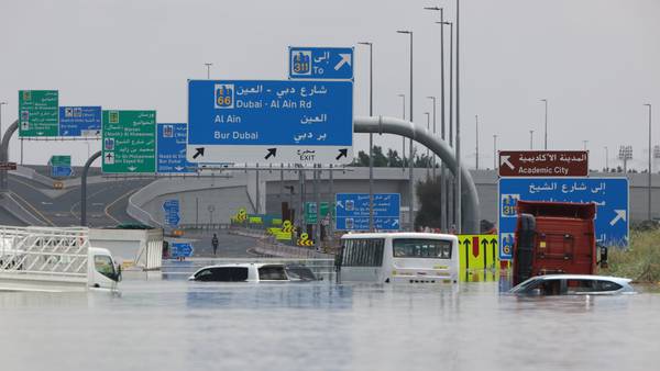 The United Arab Emirates sees historic rainfall and flooding. Is cloud seeding to blame?