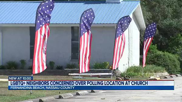 LGBTQ voters share concerns over new Fernandina Beach polling location at local church