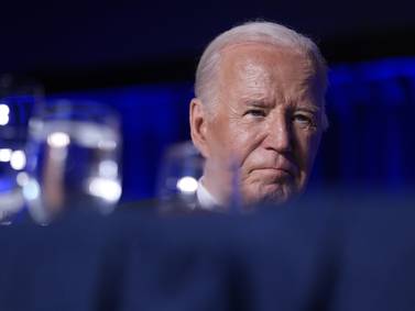 Biden says 'order must prevail' during campus protests over Gaza