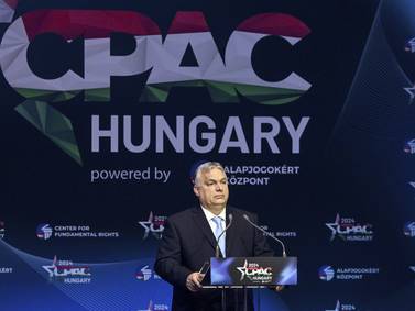 Hungary's Orbán urges European conservatives, and Trump, toward election victories at CPAC event