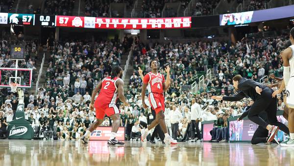 Ohio State's Dale Bonner hits wild buzzer-beater to lift Buckeyes past Michigan State
