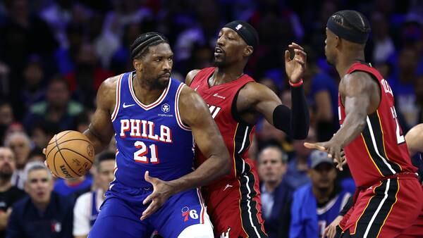 Joel Embiid and the 76ers dig deep to top Miami, but now the real challenge begins