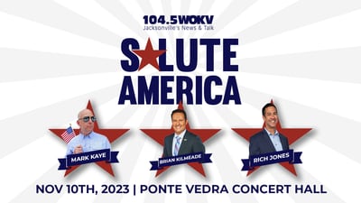 Brian Kilmeade, Mark Kaye, and Rich Jones announce Salute America Event