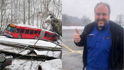 Rescued bus driver speaks about harrowing experience following bridge collapse