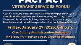 Clay County is hosting a free event to explain new healthcare law for veterans