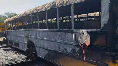 School buses burned in Jacksonville