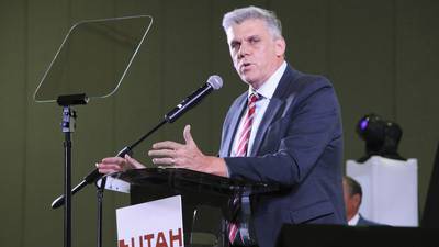 Utah GOP nominates Lyman for governor's race, but incumbent Cox still seen as primary favorite