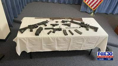Jacksonville sheriff: 6 guns seized, 3 adults and 1 juvenile arrested in ‘Operation Safety Net’