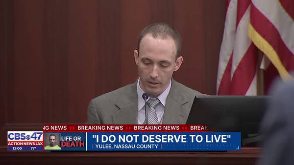 ‘I do not deserve to live:’ Man who killed Nassau deputy addresses jury before closing arguments
